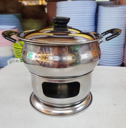 หม้อจิ้มจุ่มแสตนเลส - ร้านเครื่องครัว สมุทรปราการ - ร้าน เซ่ง กี่ เครื่องครัว